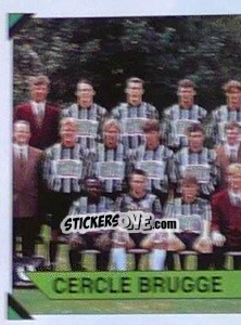 Sticker Elftal / Equipe - Football Belgium 1994-1995 n. 84 - Panini
