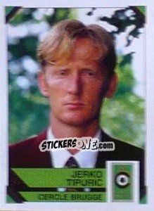 Sticker Jerko Tipuric - Football Belgium 1994-1995 n. 86 - Panini