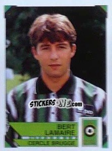 Sticker Bert Lamaire - Football Belgium 1994-1995 - Panini