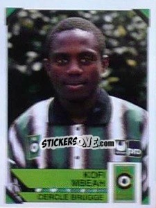 Sticker Kofi Mbeah - Football Belgium 1994-1995 - Panini