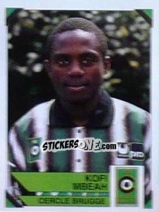 Figurina Kofi Mbeah - Football Belgium 1994-1995 n. 93 - Panini