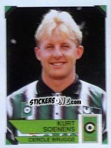 Sticker Kurt Soenens - Football Belgium 1994-1995 - Panini