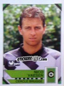 Sticker Nico Vaesen - Football Belgium 1994-1995 n. 101 - Panini