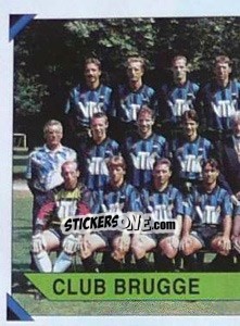 Sticker Elftal / Equipe - Football Belgium 1994-1995 - Panini