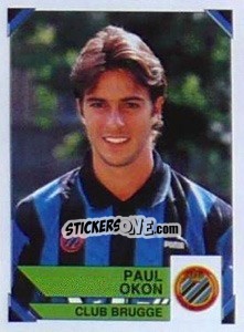 Sticker Paul Okon - Football Belgium 1994-1995 n. 109 - Panini