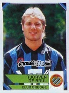 Sticker Tjorven De Brul - Football Belgium 1994-1995 n. 114 - Panini