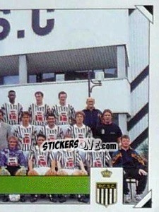 Figurina Elftal / Equipe - Football Belgium 1994-1995 n. 123 - Panini