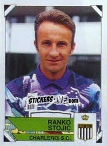 Cromo Ranko Stojic - Football Belgium 1994-1995 - Panini