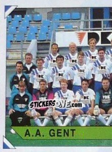 Sticker Elftal / Equipe - Football Belgium 1994-1995 n. 141 - Panini