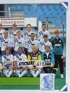 Sticker Elftal / Equipe - Football Belgium 1994-1995 n. 142 - Panini
