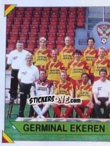 Figurina Elftal / Equipe - Football Belgium 1994-1995 - Panini
