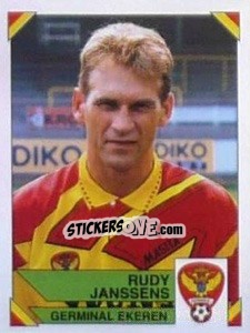 Sticker Rudy Janssens - Football Belgium 1994-1995 - Panini
