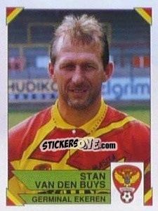 Sticker Stan Van Den Buys - Football Belgium 1994-1995 - Panini