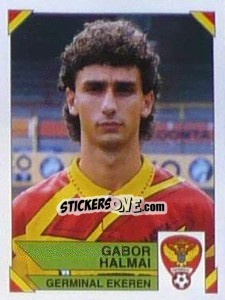 Cromo Gabor Halmai - Football Belgium 1994-1995 - Panini
