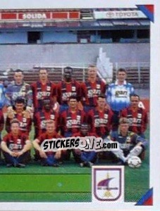 Sticker Elftal / Equipe - Football Belgium 1994-1995 - Panini