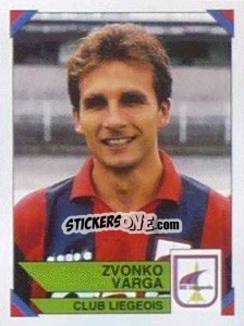 Figurina Zvonko Varga - Football Belgium 1994-1995 - Panini