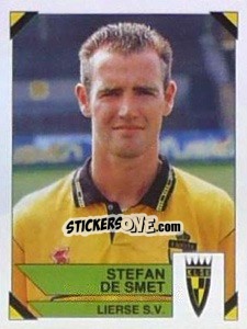 Figurina Stefan De Smet - Football Belgium 1994-1995 - Panini