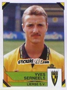 Cromo Yves Serneels - Football Belgium 1994-1995 - Panini