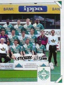 Sticker Elftal / Equipe - Football Belgium 1994-1995 n. 218 - Panini