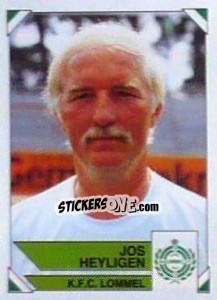 Figurina Jos Heyligen - Football Belgium 1994-1995 - Panini