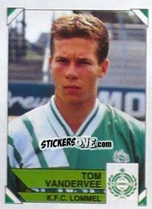 Cromo Tom Vandervee - Football Belgium 1994-1995 - Panini