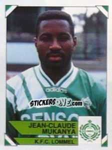 Cromo Jean-Claude Mukanya - Football Belgium 1994-1995 n. 222 - Panini