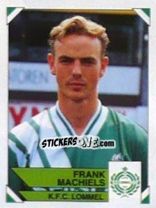 Figurina Frank Machiels - Football Belgium 1994-1995 n. 226 - Panini