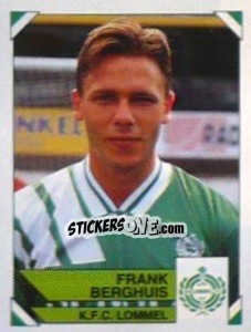 Sticker Frank Berghuis - Football Belgium 1994-1995 n. 233 - Panini