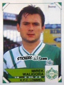Cromo Mirek Waligora - Football Belgium 1994-1995 - Panini