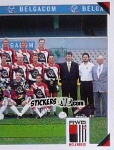 Sticker Elftal / Equipe - Football Belgium 1994-1995 - Panini