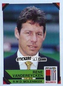 Figurina Rene Vandereycken - Football Belgium 1994-1995 - Panini