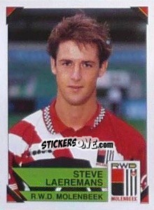 Cromo Steve Laeremans - Football Belgium 1994-1995 - Panini