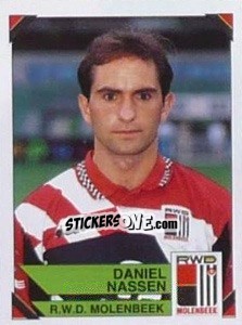 Sticker Daniel Nassen - Football Belgium 1994-1995 n. 260 - Panini