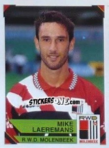 Sticker Mike Laeremans - Football Belgium 1994-1995 - Panini