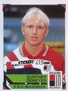 Figurina Gunther Demeyer - Football Belgium 1994-1995 - Panini