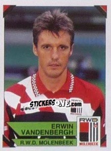 Figurina Erwin Vandenbergh - Football Belgium 1994-1995 - Panini