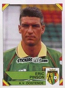 Figurina Eric Pinson - Football Belgium 1994-1995 - Panini