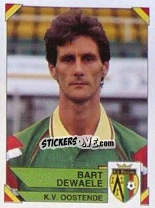 Sticker Bart Dewaele - Football Belgium 1994-1995 - Panini