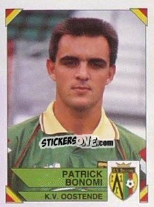 Sticker Patrick Bonomi - Football Belgium 1994-1995 - Panini