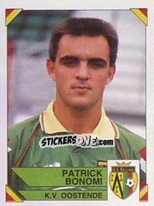 Sticker Patrick Bonomi - Football Belgium 1994-1995 n. 286 - Panini