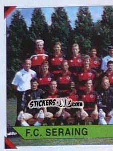 Sticker Elftal / Equipe - Football Belgium 1994-1995 - Panini