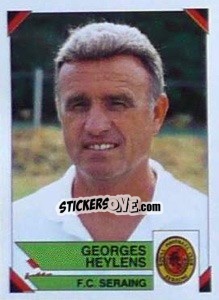 Sticker Georges Heylens - Football Belgium 1994-1995 n. 295 - Panini