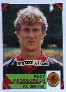 Sticker Rudy Ducoulombier - Football Belgium 1994-1995 - Panini