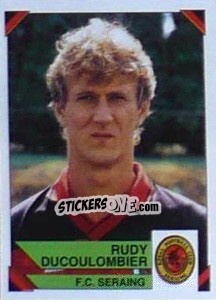 Sticker Rudy Ducoulombier - Football Belgium 1994-1995 n. 299 - Panini