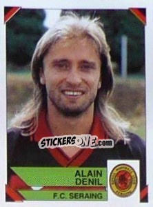 Sticker Alain Denil - Football Belgium 1994-1995 n. 304 - Panini