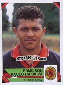 Figurina Edmilson Paulo Da Silva - Football Belgium 1994-1995 - Panini