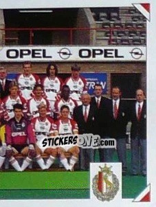 Sticker Elftal / Equipe - Football Belgium 1994-1995 - Panini