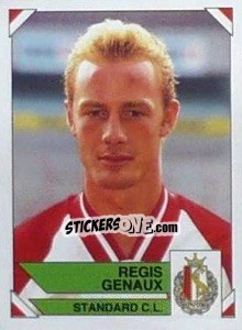 Figurina Regis Genaux - Football Belgium 1994-1995 - Panini
