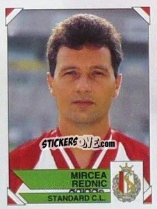 Figurina Mircea Rednic - Football Belgium 1994-1995 - Panini