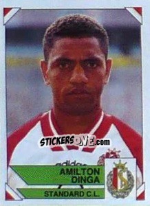 Sticker Amilton Dinga - Football Belgium 1994-1995 - Panini